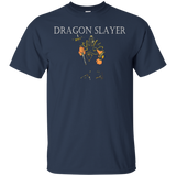 Dragon Slayer - Renaissance Faire Knight Dwarf Hammer Shirt_black