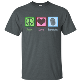 Peace Love Forensics T-Shirt_Black