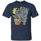 Get Your Stretchy Pants Out Funny Thanksgiving T Shirt_black
