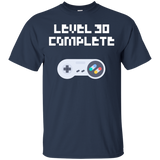 Level 30 Complete Shirt Funny Video Games 30th Birthday Tee