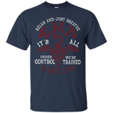 Relax And Just Breathe EMT T Shirt_Black