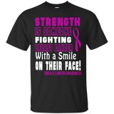 Support Breast Cancer Awareness T-Shirt_Black