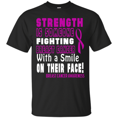 Support Breast Cancer Awareness T-Shirt_Black