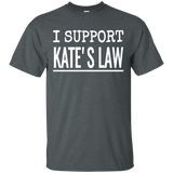 I Support Kate's Law- No Sanctuary City T-shirt_black=