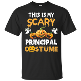 This is my Scary Principal Costume Halloween T-Shirt_Black