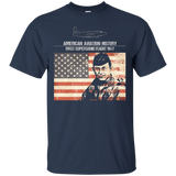 Bell X-1 Supersonic Aircraft Sound Barrier Patriotic Shirt_black=