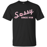Sassy Since 1938 T-Shirt 79 Yrs old b-day 79th Birthday Gift_Black