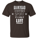 Aikido Is More Than A Sport It's A Way Of Life T-shirt_black