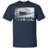 Titanic April 1912 T Shirt Tee Ship Voyage Atlantic Ocean_Black