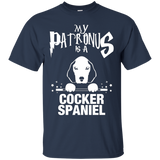My Patronus Is A Cocker Spaniel T-Shirt_Black