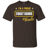 I'm A Proud Coast Guard Uncle T-shirt
