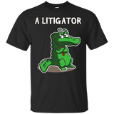 A Litigator Attorney T-shirt For Lawyers_black