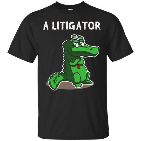 A Litigator Attorney T-shirt For Lawyers_black