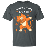 Dabbing Pumpkin Cat Shirt Pumpkin Spice Shirt For Women_black