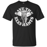 Save The Elephants Shirt_Black