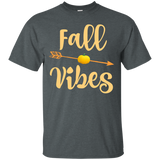 Cute Fall Shirts Autumn Apparel Fall Vibes Gift Tee_black