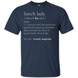 Lunch Lady Definition Shirt, Funny Cute Back To School Gift