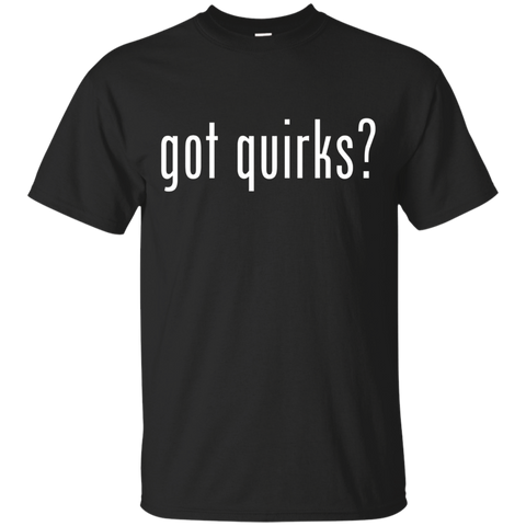 Got Quirks T-shirt Funny Anime Manga Tee Shirt_black=