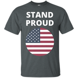 America Stand Proud Don't Kneel Usa National Anthem T-shirt_black