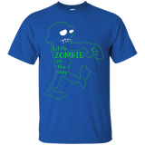 Little Zombie On The Way T-shirt Zombie Baby Lover_black=