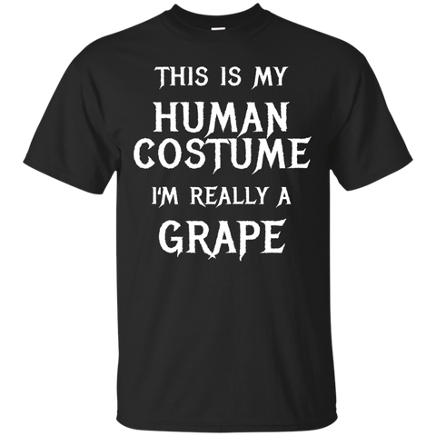 I'm Really A Grape Halloween Costume Shirt Easy Funny Top