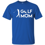 Womens Golf Mom T Shirts Funny Gifts For Golf Lover Women_Black