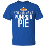 Had Me At Pumpkin Pie Dessert Thanksgiving T-shirt_black