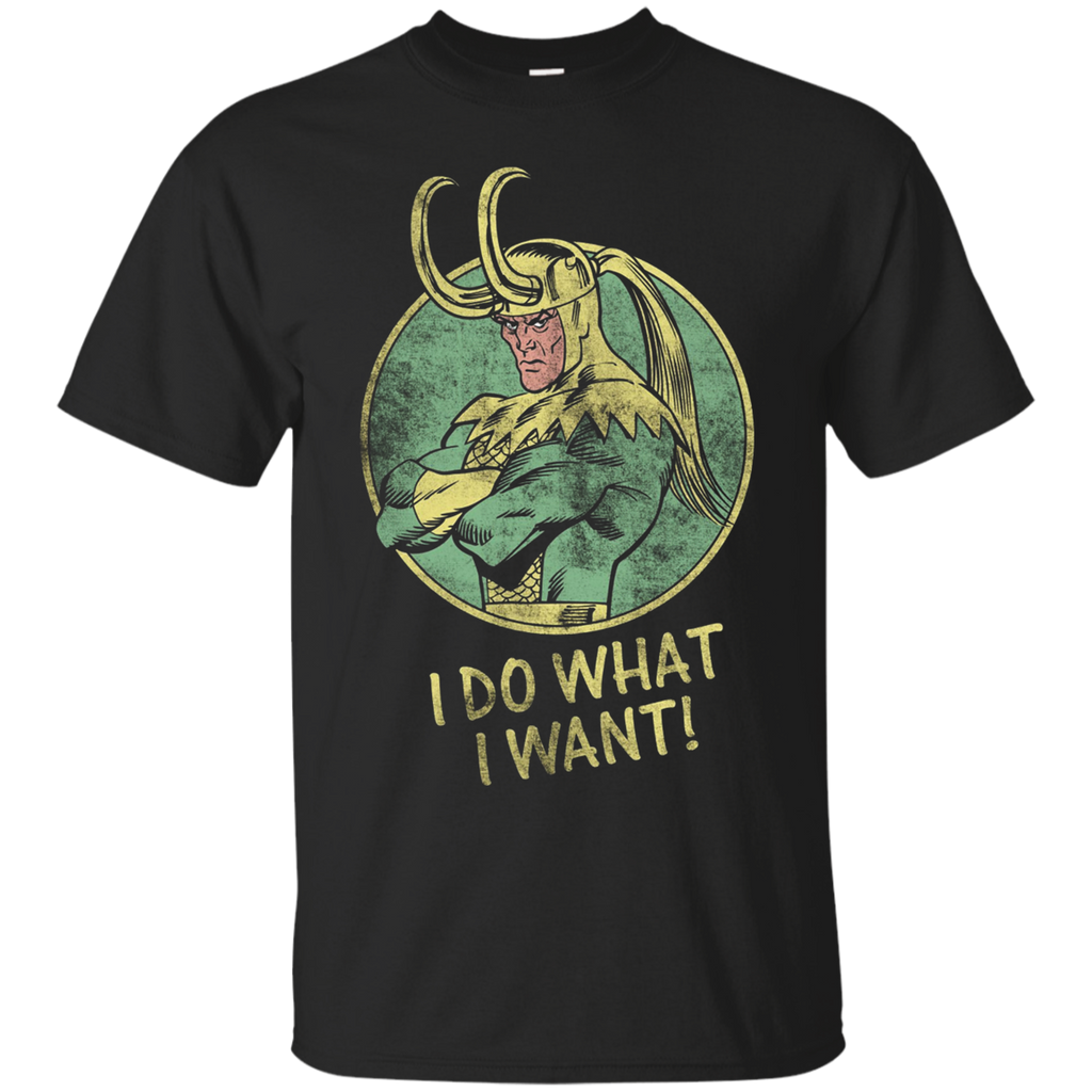 Loki I Do What I Want Faded Attitude Graphic