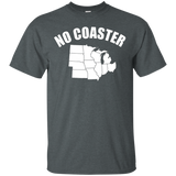 No Coaster Midwest Midwestern Flyover States T-Shirt_Black