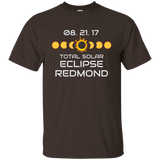 REDMOND OREGON Solar Eclipse Souvenir Gift T Shirt_Black