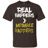 T Shirt for Hip Hop Heads Who Like Real Rappers not Mumble_Black