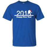 2018 Happy New Year Tshirt_black