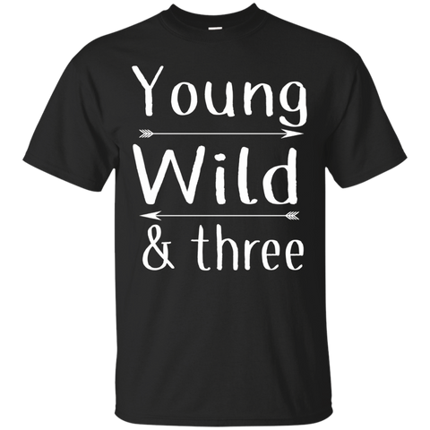 Young Wild and Three Gift T-Shirt_Black