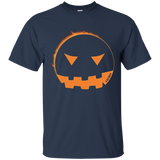 Pumpkin Solar Eclipse Shirt Halloween Jack O Lantern_Black