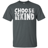 Distressed Choose To Be Kind Anti Bullying Movement Shirt_black=