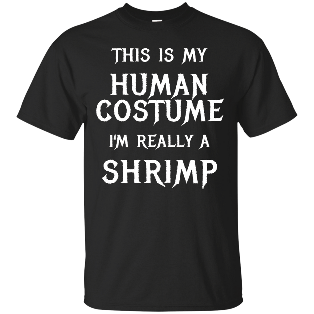 I'm Really A Shrimp Halloween Costume Shirt Easy Funny