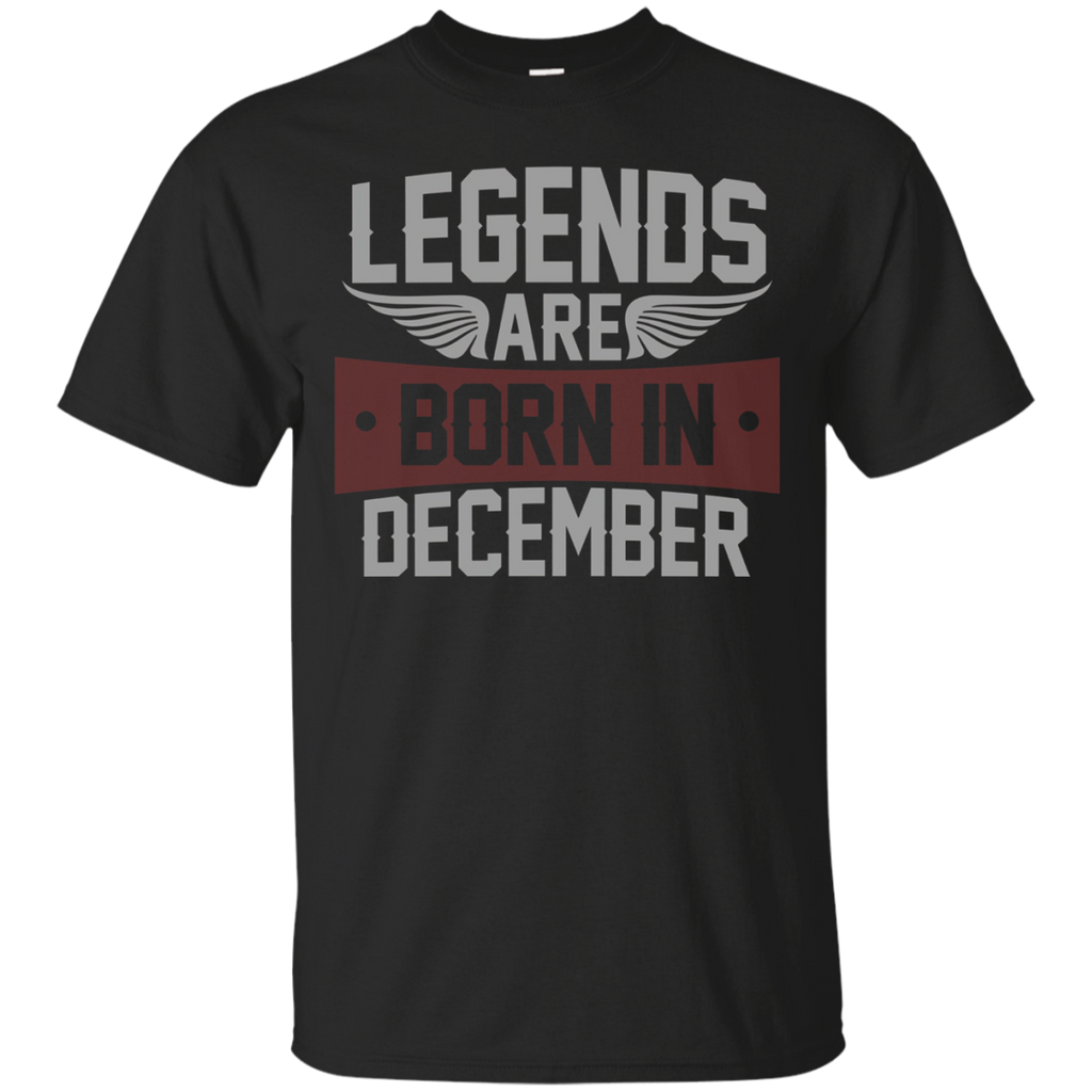 Legends Are Born In December T-shirt, Birthday Gift T Shirt