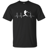 Cricket Heartbeat Tee Shirts_black=