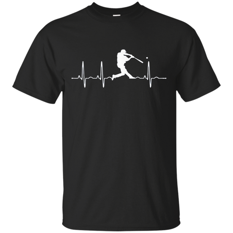 Cricket Heartbeat Tee Shirts_black=