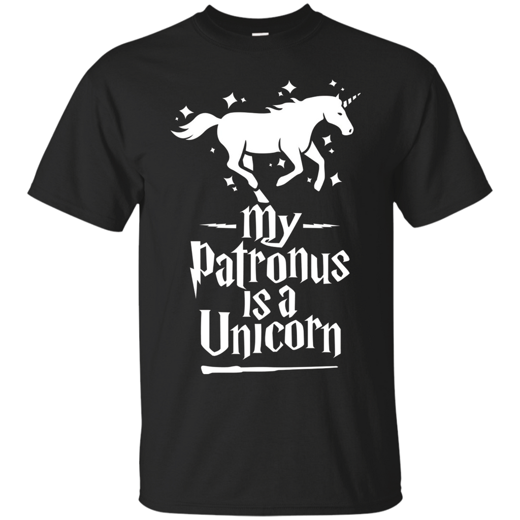 My Patronus is a Unicorn T-Shirt_Black