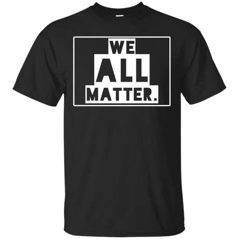 All Lives Matter T-shirt. Political Protest Shirts._black