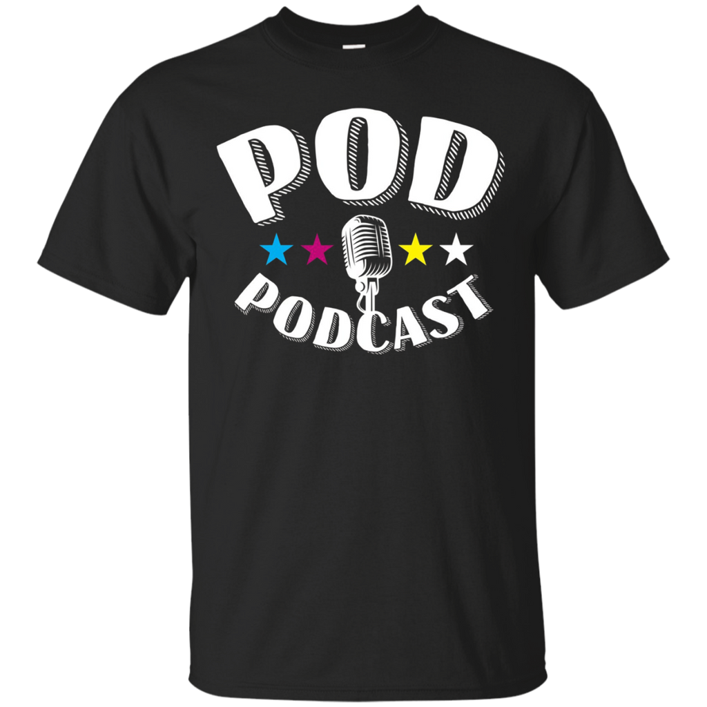 The Print On Demand Podcast T-shirt_black=