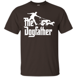 The Dogfather Tshirt Dog Lover Gifts Dad Men Father's Day_Black