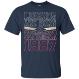Legends Born In September 1987 - 30th Gift 30 Yrs Years Old