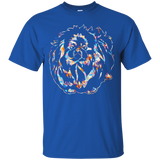 Pekingese Shirts - Pekingese Geometric Colorful T Shirt_Black