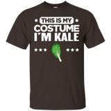 This is My Kale Costume Easy Family Halloween T-Shirt_Black