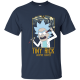 Rick & Morty Tiny Rick - Vampire Hunter_Navy