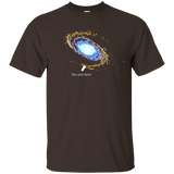 Milky Way Galaxy T-Shirt You Are Here Astronomy Shirt_Black