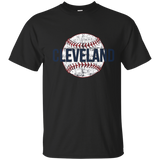 Distressed Cleveland Baseball Shirt Cleveland Ohio T-shirt_navy