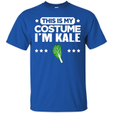 This is My Kale Costume Easy Family Halloween T-Shirt_Black